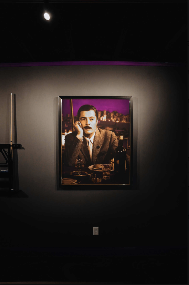 Holy Bula — pool table in dark moody interior